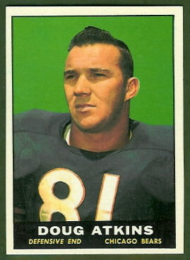 Doug Atkins 1961 Topps football card