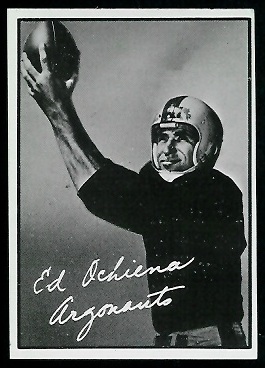Ed Ochiena 1961 Topps CFL football card