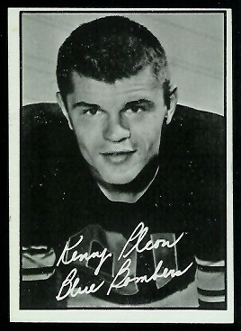 Ken Ploen 1961 Topps CFL football card Ken Ploen 1961 Topps CFL football card