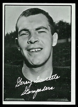 Jerry Doucette 1961 Topps CFL football card