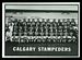 1961 Topps CFL Calgary Stampeders Team