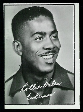 Rollie Miles 1961 Topps CFL football card Rollie Miles 1961 Topps CFL football card