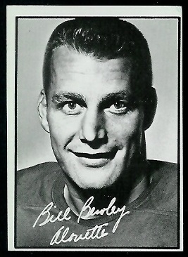 Bill Bewley 1961 Topps CFL football card
