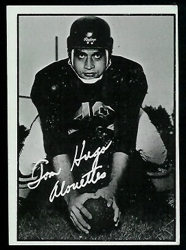 Tom Hugo 1961 Topps CFL football card Tom Hugo 1961 Topps CFL football card