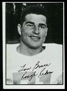Lou Bruce 1961 Topps CFL football card