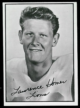 Sonny Homer 1961 Topps CFL football card