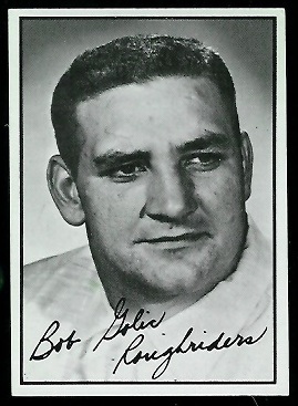 Bob Golic 1961 Topps CFL football card