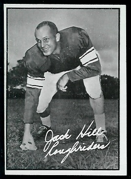 Jack Hill 1961 Topps CFL football card