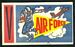 1961 Topps Flocked Stickers Air Force