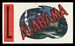 1961 Topps Flocked Stickers Alabama
