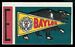 1961 Topps Flocked Stickers Baylor
