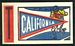 1961 Topps Flocked Stickers California