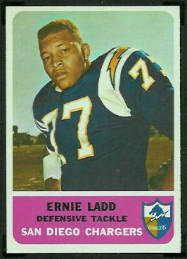 1962 Fleer #86: Ernie Ladd