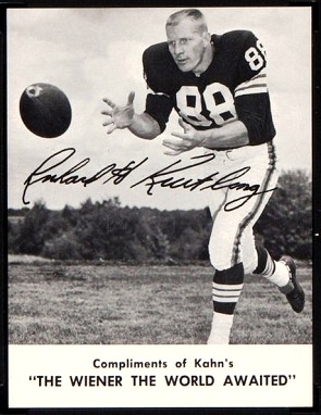 Rich Kreitling 1962 Kahns football card