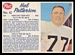 1962 Post CFL Hal Patterson