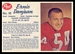 1962 Post CFL Ernie Danjean