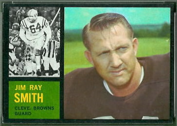 Jim Ray Smith 1962 Topps football card