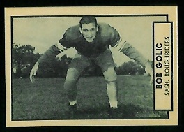 Bob Golic 1962 Topps CFL football card