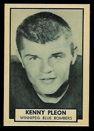 Ken Ploen 1962 Topps CFL football card