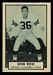 1962 Topps CFL Don Vicic