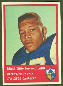 Ernie Ladd 1963 Fleer football card