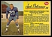 1963 Post CFL Jack Delveaux