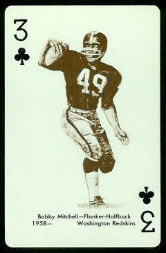 Bobby Mitchell 1963 Stancraft football card