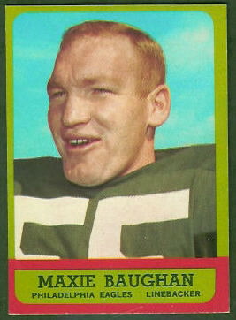 Maxie Baughan 1963 Topps football card Maxie Baughan 1963 Topps football card