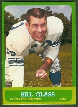 Bill Glass 1963 Topps football card