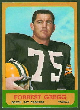 Forrest Gregg 1963 Topps football card