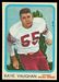 1963 Topps CFL Kaye Vaughan