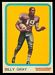 1963 Topps CFL Billy Gray