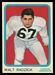 1963 Topps CFL Walt Radzick