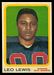 1963 Topps CFL Leo Lewis