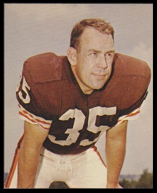 Galen Fiss 1964 Kahns football card