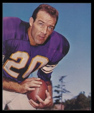 Tommy Mason 1964 Kahns football card