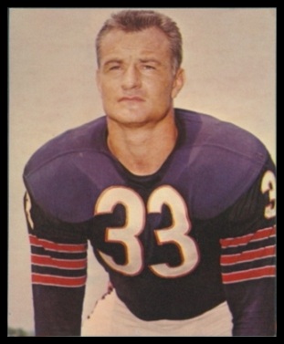 Larry Morris 1964 Kahns football card