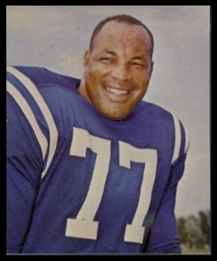 Jim Parker 1964 Kahns football card