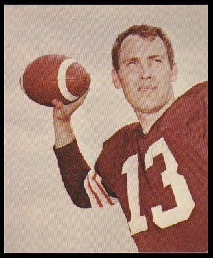 Frank Ryan 1964 Kahns football card