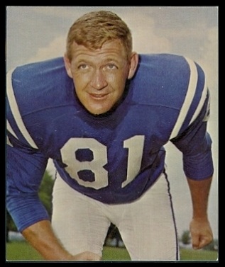 Ordell Braase 1964 Kahns football card