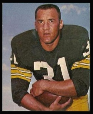 Jim Taylor 1964 Kahns football card