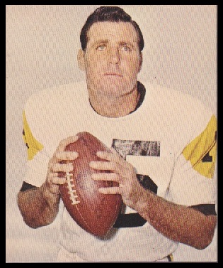 Ed Brown 1964 Kahns football card