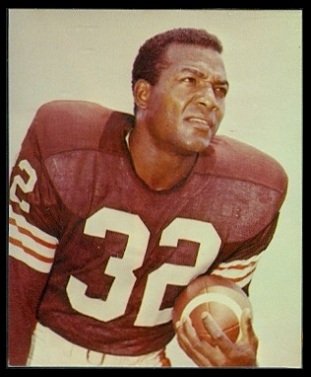 Jim Brown 1964 Kahns football card