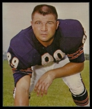 Mike Ditka 1964 Kahns football card