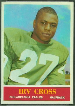 Irv Cross 1964 Philadelphia football card