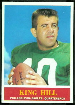 King Hill 1964 Philadelphia football card