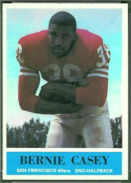 Bernie Casey 1964 Philadelphia football card