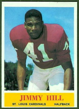 Jimmy Hill 1964 Philadelphia football card