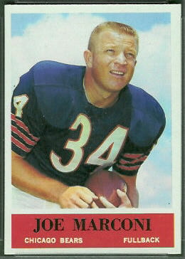 Joe Marconi 1964 Philadelphia football card