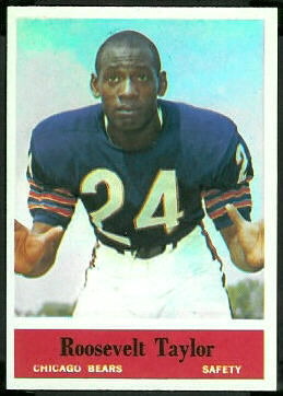 Roosevelt Taylor 1964 Philadelphia football card Roosevelt Taylor 1964 Philadelphia football card